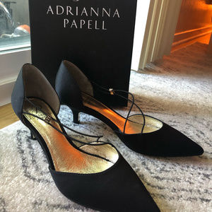Adrianna Papell Lacy Evening Pumps